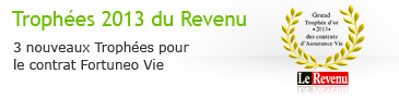 Assurance-vie - Troph�es Le Revenu 2013